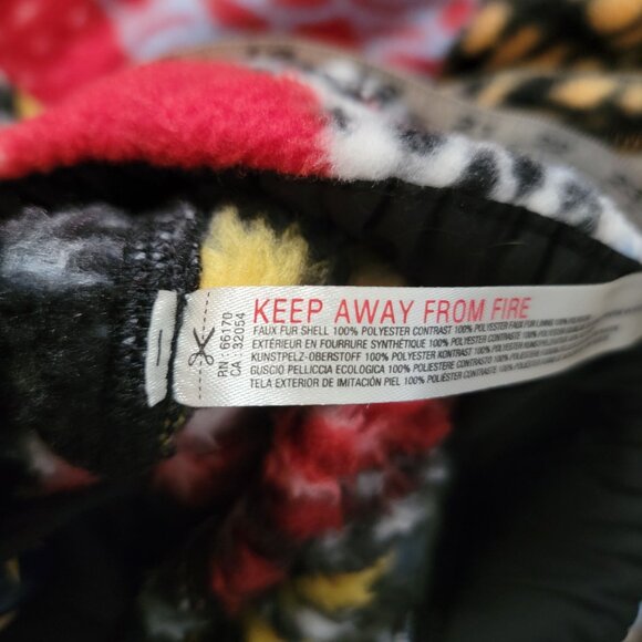 Free People Wild and Free Printed Fleece Pullover Womens S Athleisure Gorpcore - Picture 7 of 7